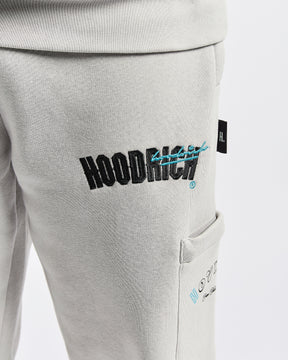 Heat Jogger - Light Grey/Black/Blue
