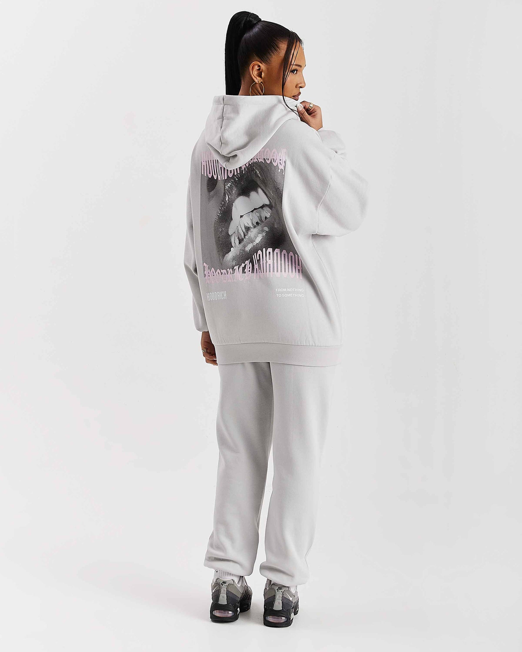 Flex Joggers - Grey/White/Pink