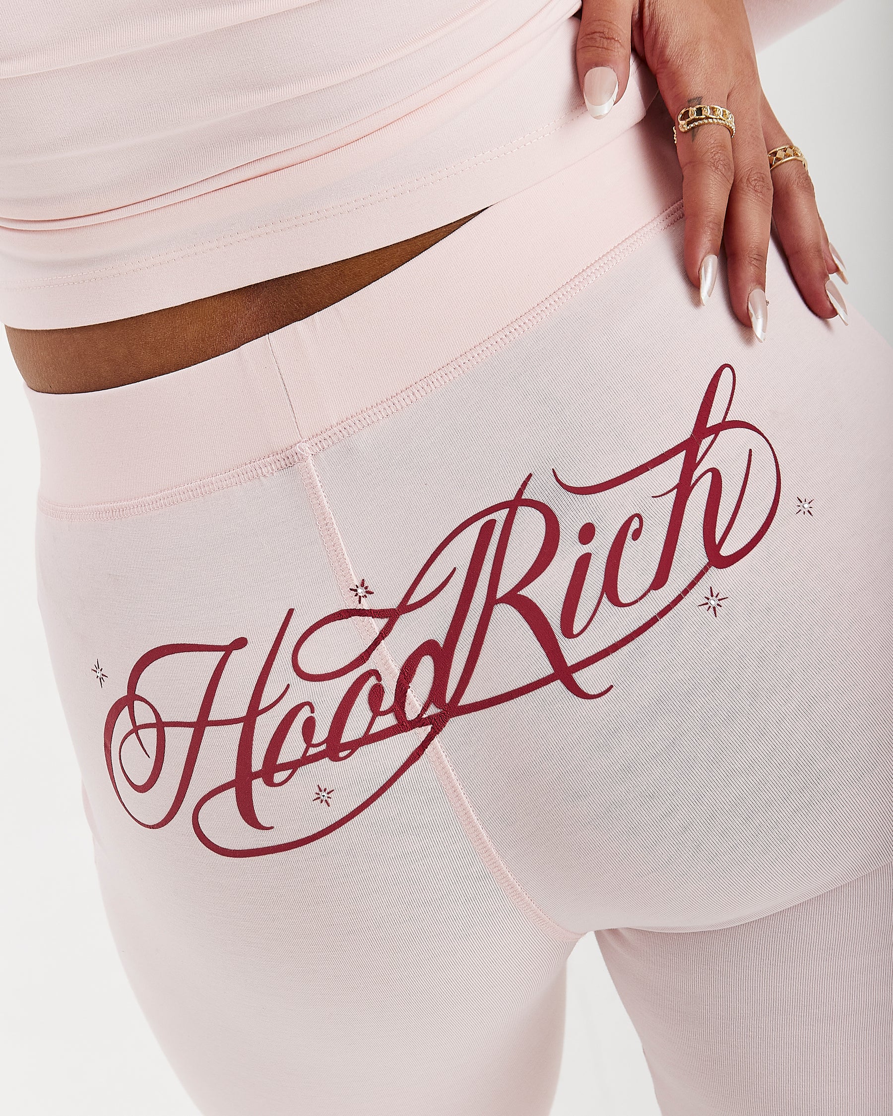 Solace Flare Leggings - Pink