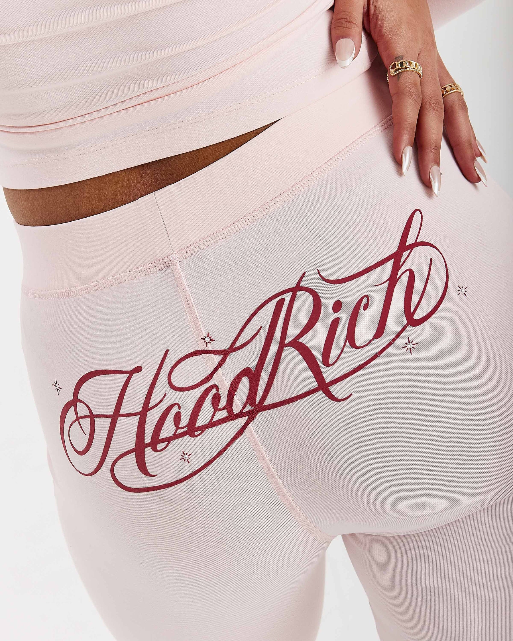 Solace Flare Leggings - Pink