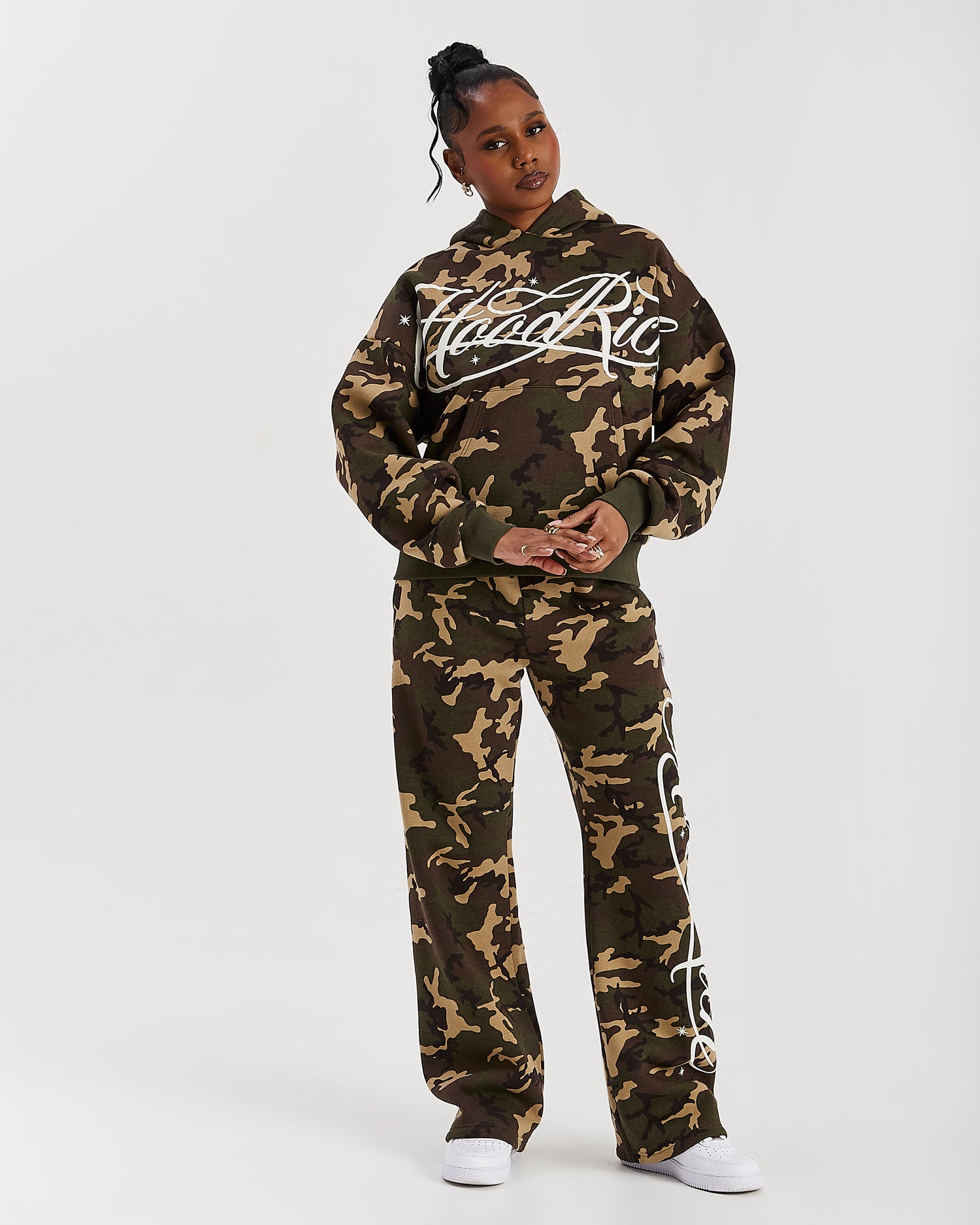Solace Mid Length Hoodie - Camo