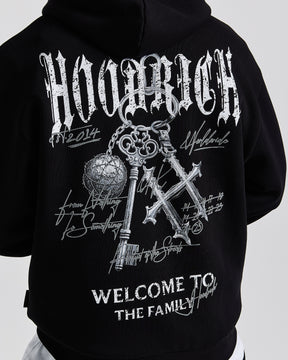 Rite Oversized Hoodie - Black/White/Grey