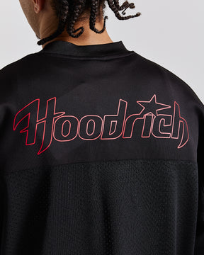 Galaxy Oversized Mesh Jersey - Black/White/Red