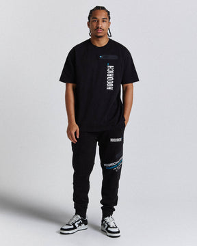 Circuit T-Shirt - Black/White/Blue