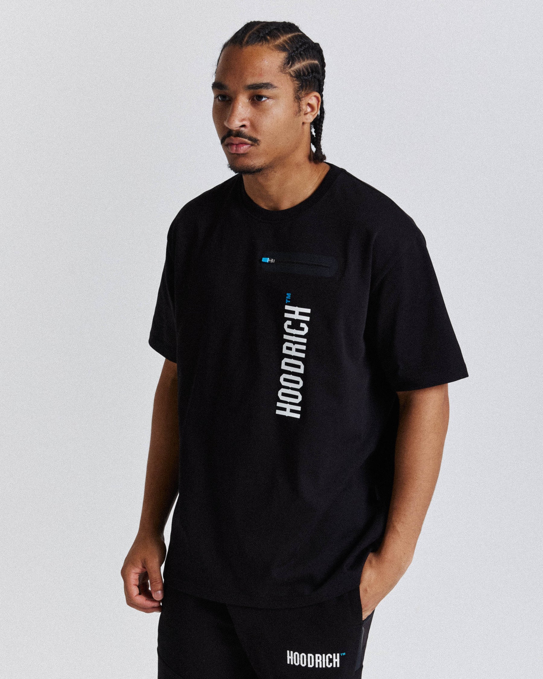 Circuit T-Shirt - Black/White/Blue