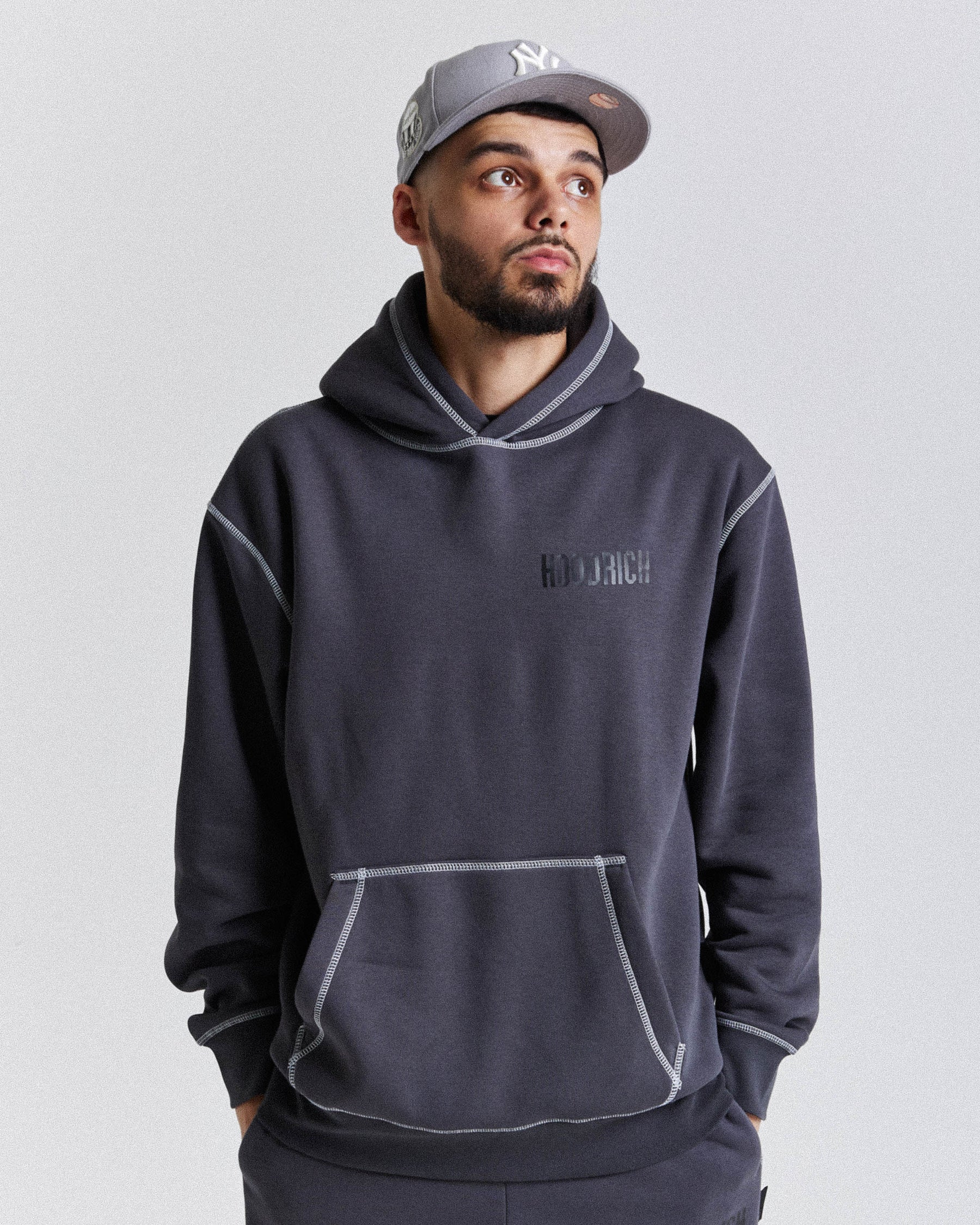 Wandal Hoodie - Grey/Black