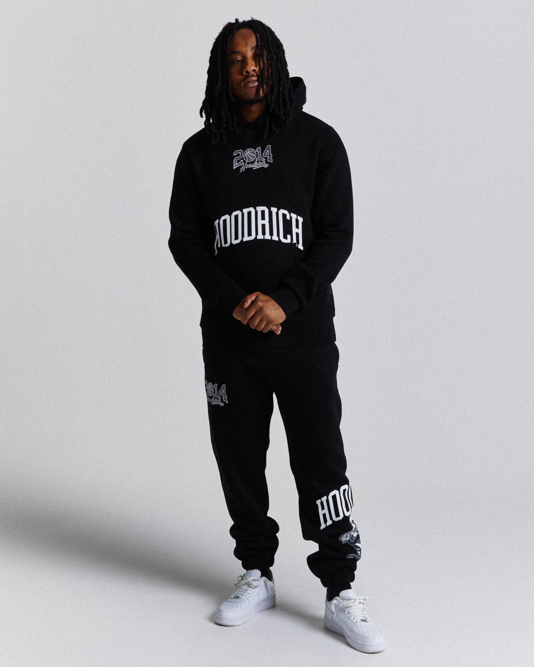 Menace Joggers - Black/White/Grey