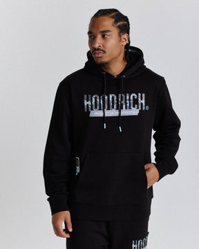 Territory Hoodie - Black/Camo/Blue