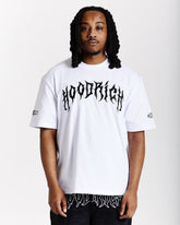 Spectral Oversized T-Shirt - White/Black