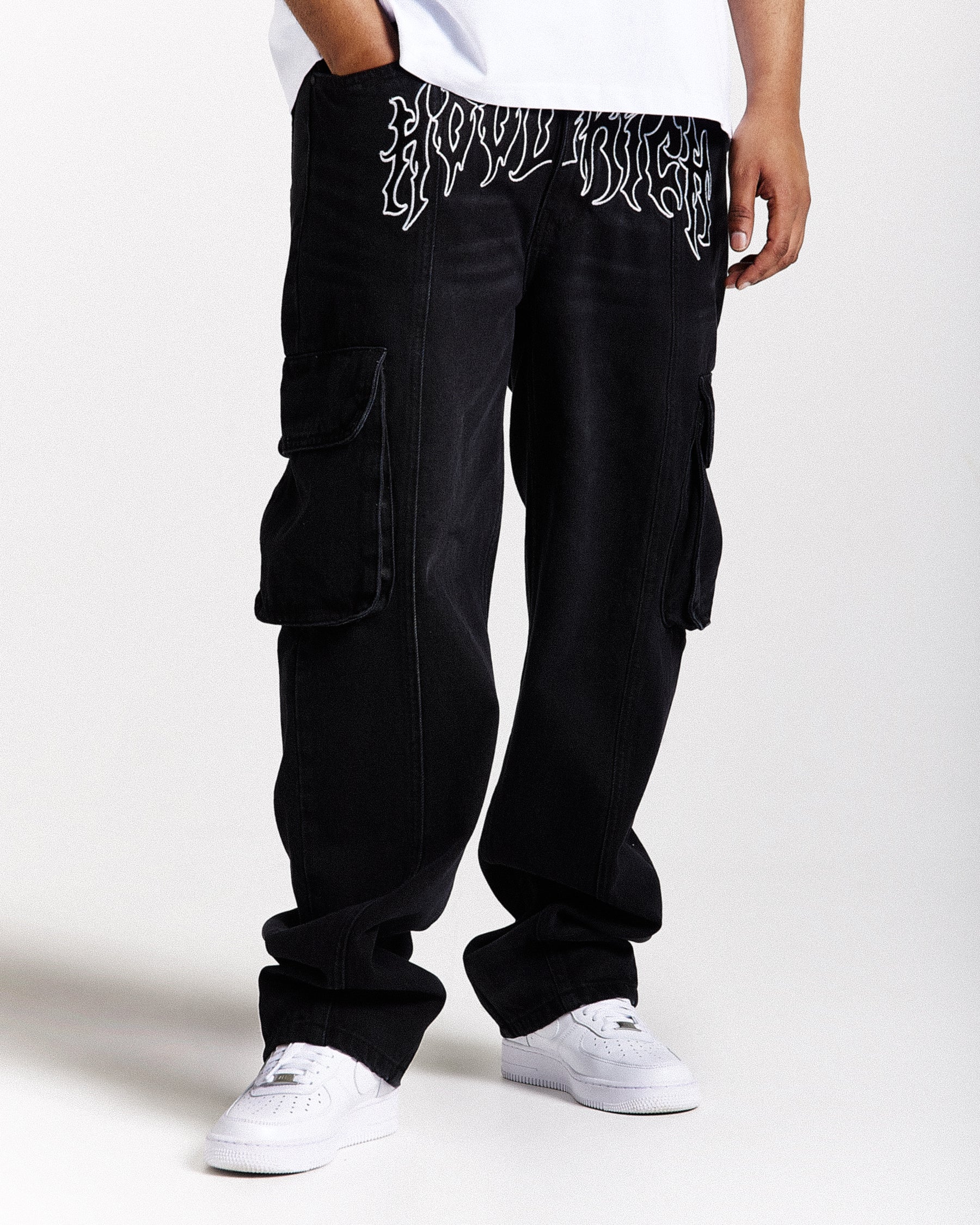 Spectral Denim Jeans - Washed Black