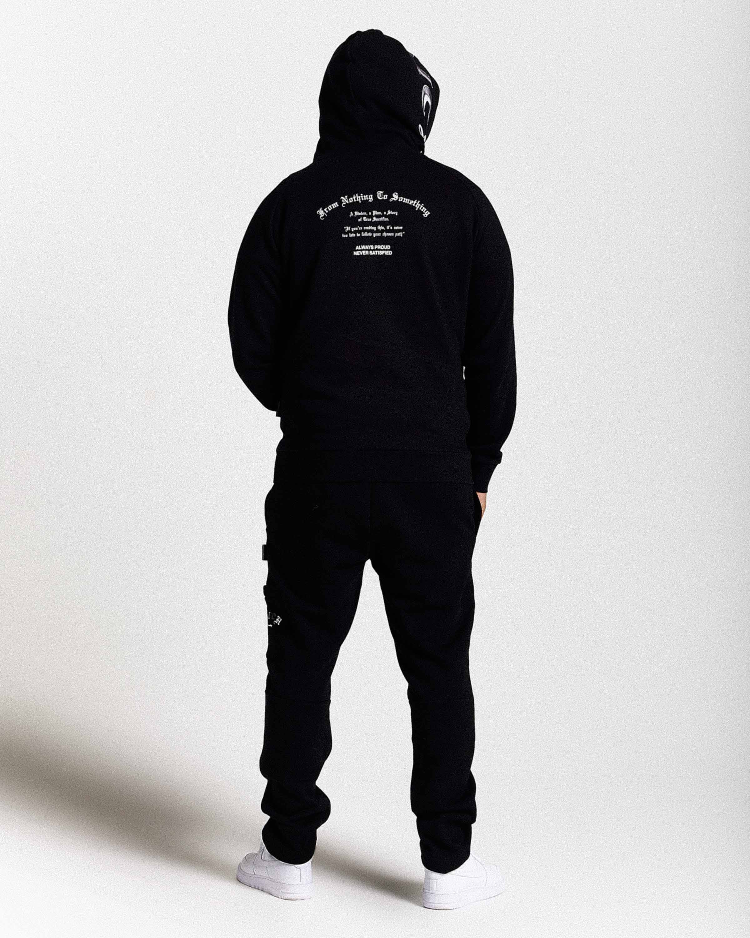 Stature Joggers - Black/White/Grey