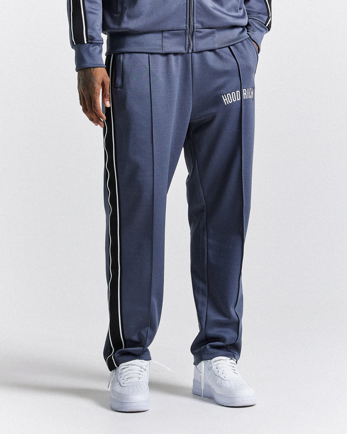 Ignite Track Pant - Navy/White