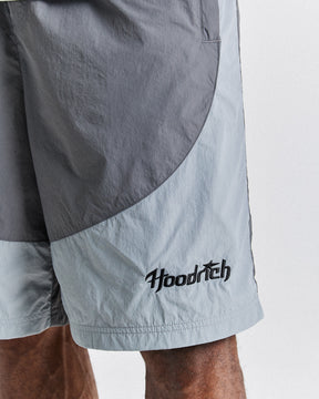 Galaxy Woven Shorts - Grey/Black