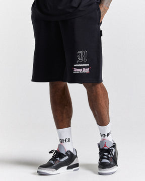 Chroma Oversized Shorts - Black/White/Pink