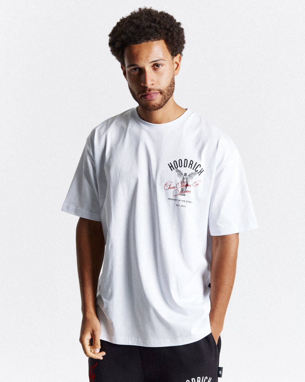 Vital T-shirt - White/Black/Red