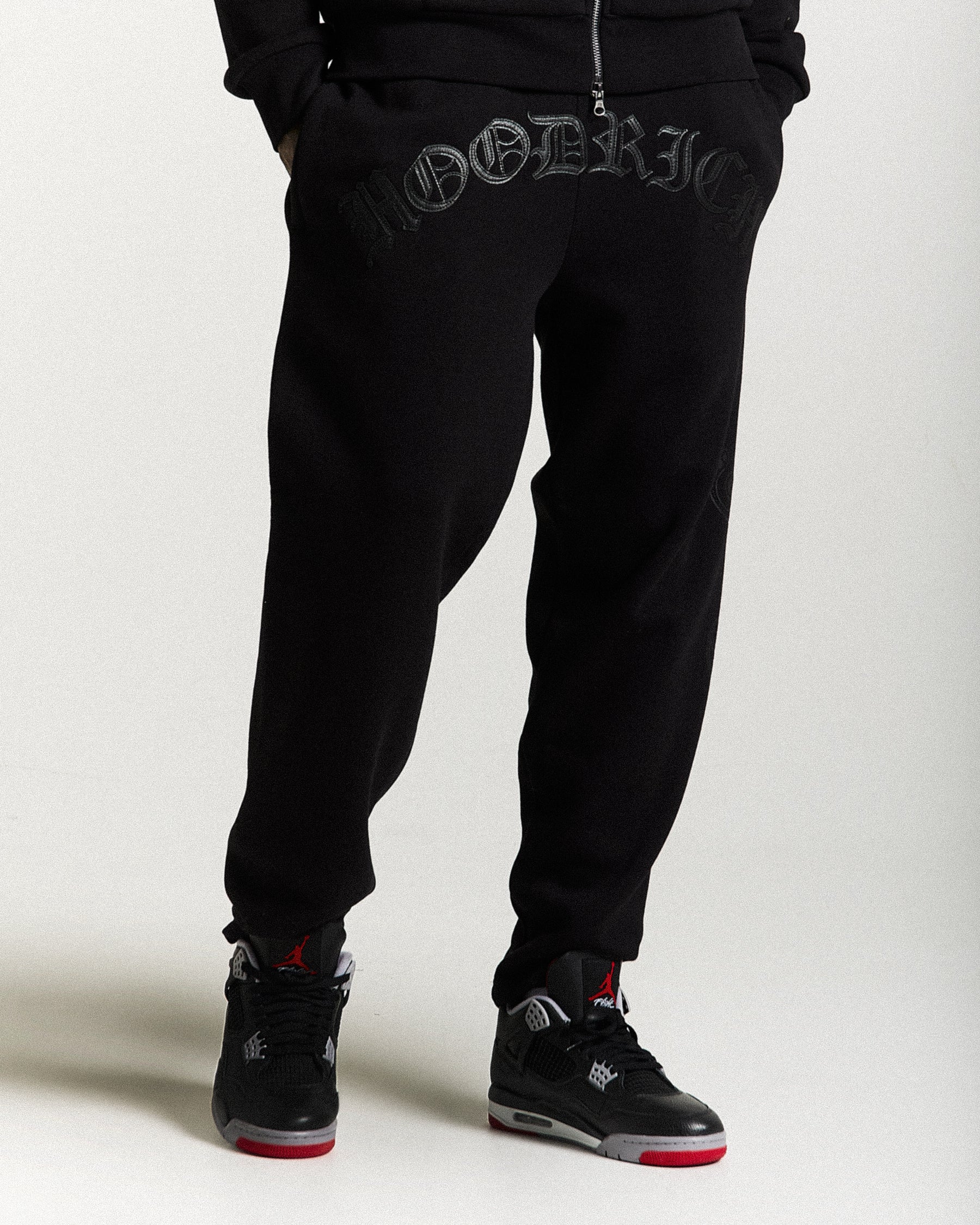 Inkline Oversized Joggers - Black