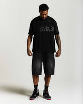 Inkline Denim Jort - Black Wash