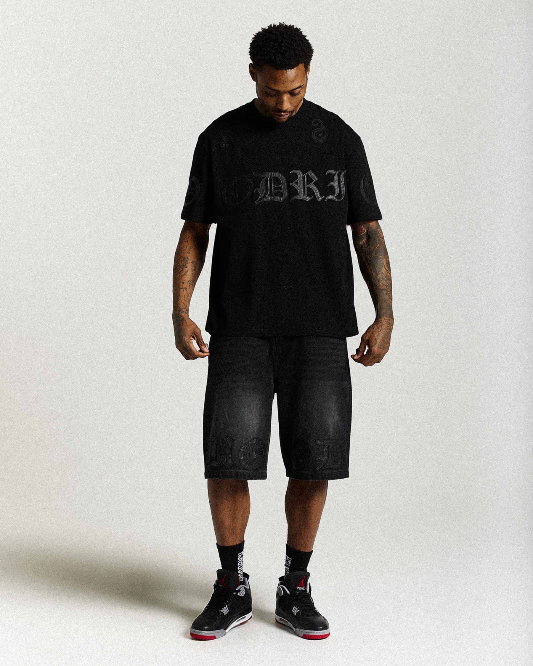 Inkline Denim Jort - Black Wash