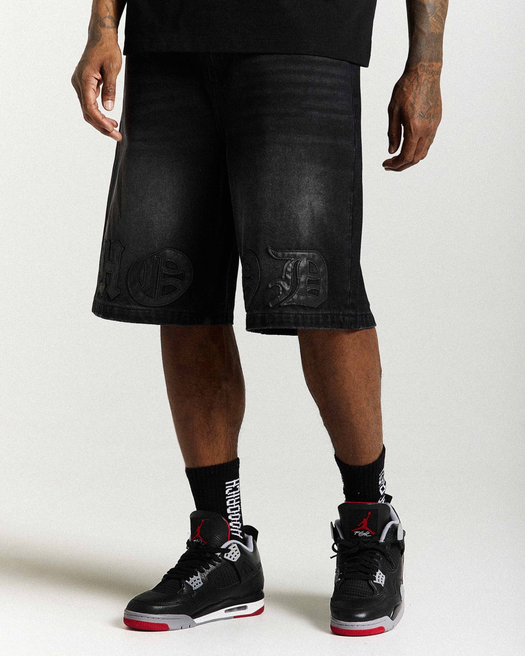 Inkline Denim Jort - Black Wash