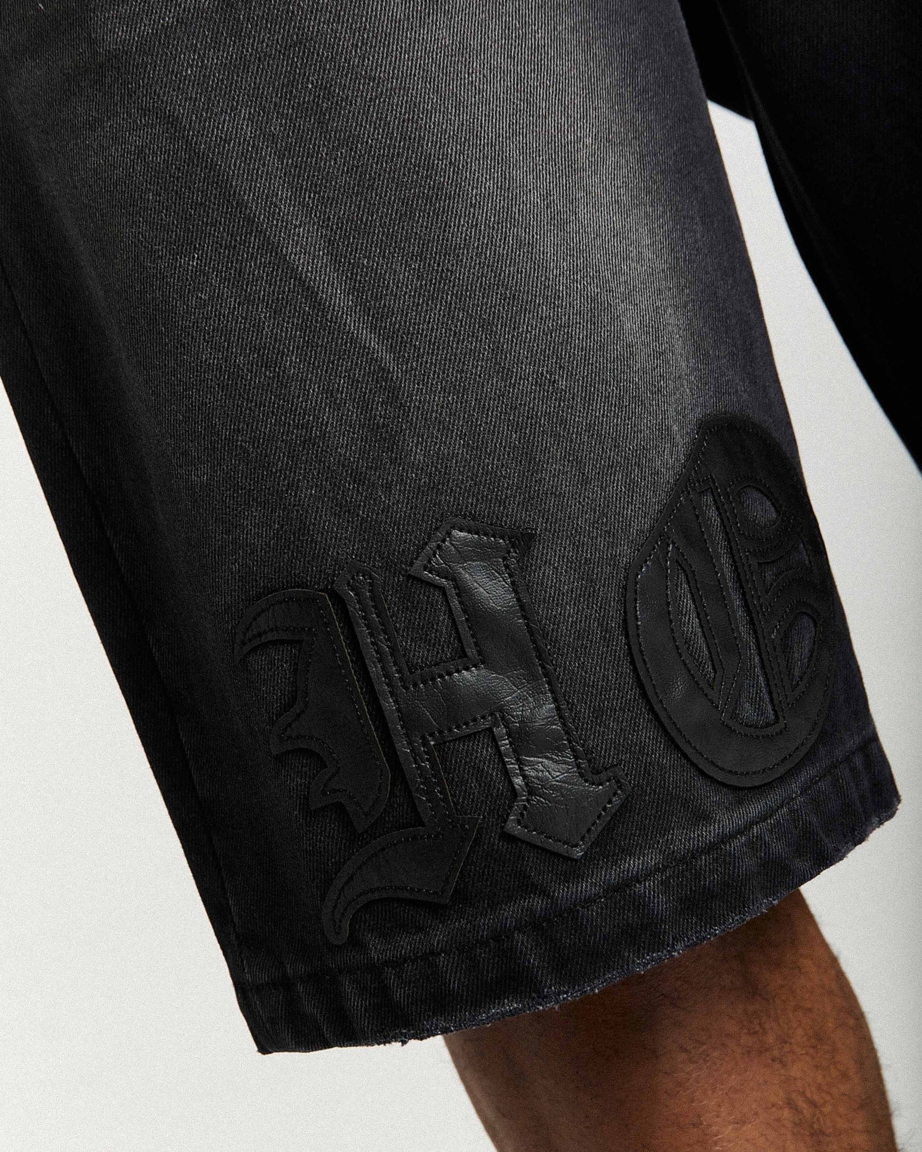 Inkline Denim Jort - Black Wash