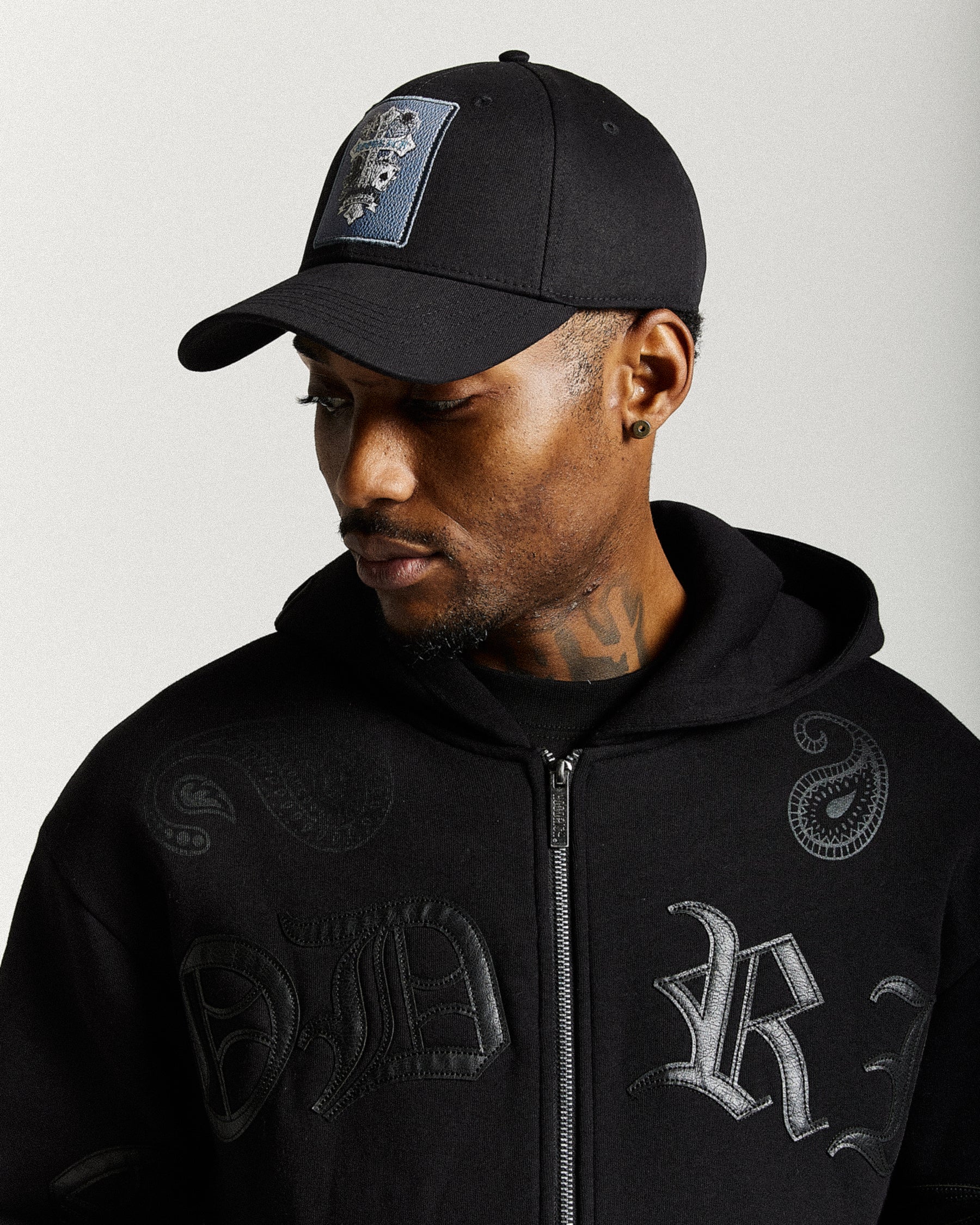 Cross Cap - Black/Blue