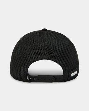 Graffiti 5 Panel Trucker Cap - Black/White/Grey