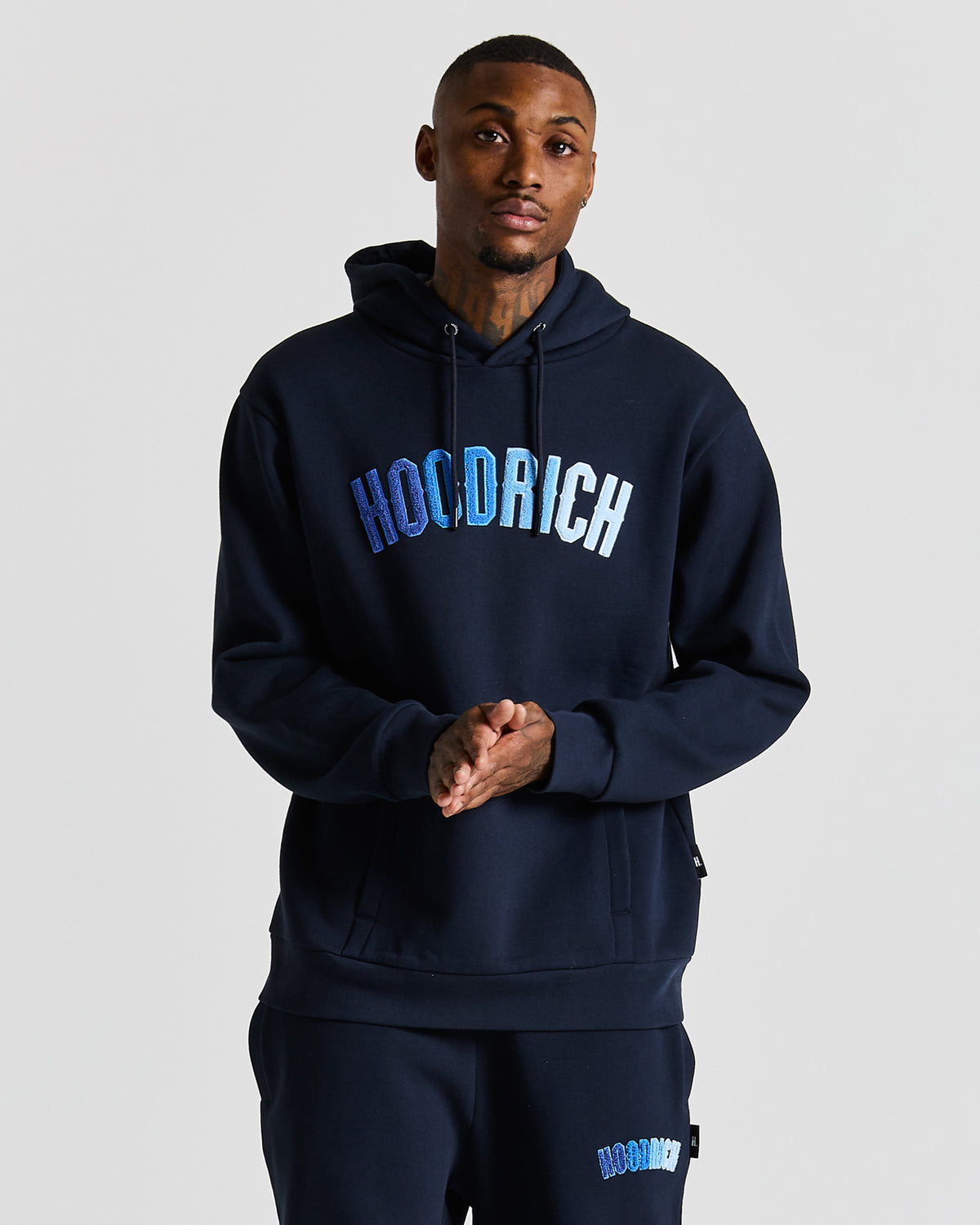 2023 Winter Sports Hoodie For Men Hoodrich Tracksuit Letter Towel  Embroidered Winter Sweatshirt Hoodie For Men Colorful Blue Solid Sweater  Set dz