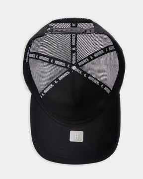 Chromatic 5 Panel Trucker Cap - Black