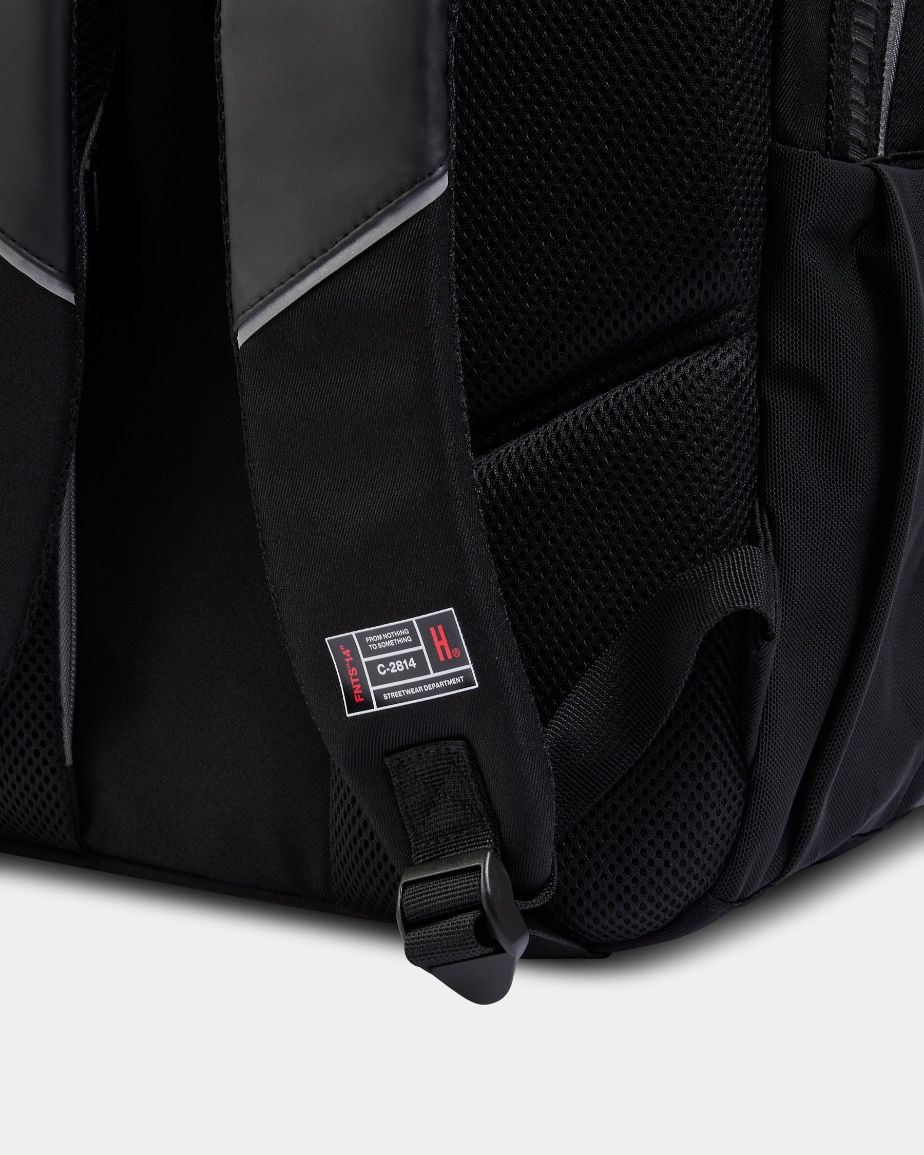 Scripture Backpack - Black/Red/Grey