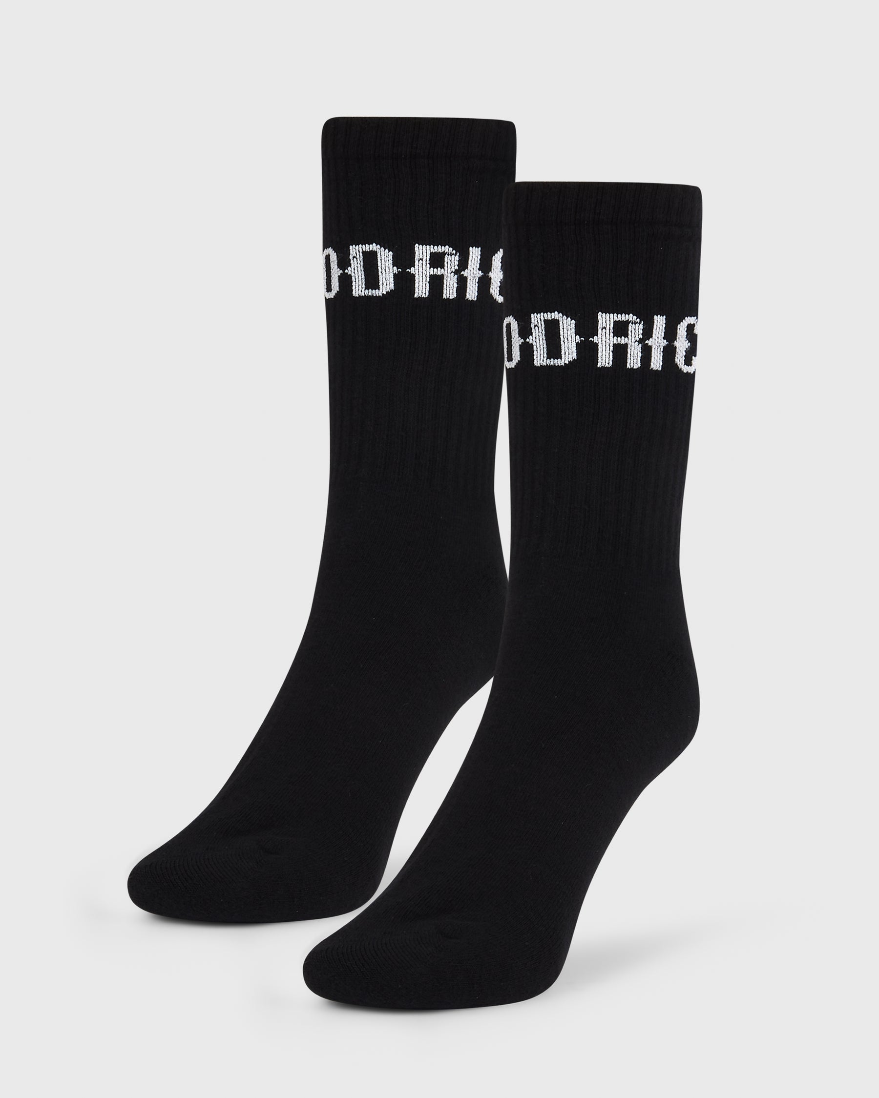 OG Core 3 Pack Crew Socks - Grey/White/Black